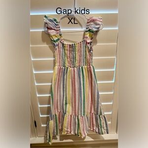 GAP Kids Colorful Striped Dress XL